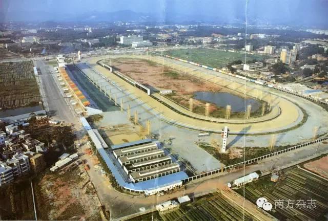 1994年，广州赛马场鸟瞰。